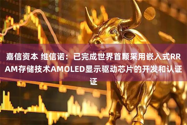 嘉信资本 维信诺：已完成世界首颗采用嵌入式RRAM存储技术AMOLED显示驱动芯片的开发和认证